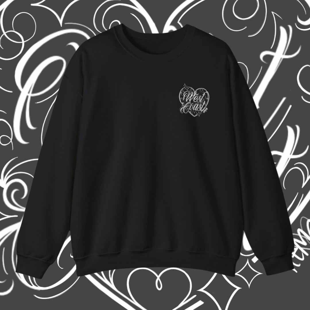 “West Coast” Crewneck Sweatshirt