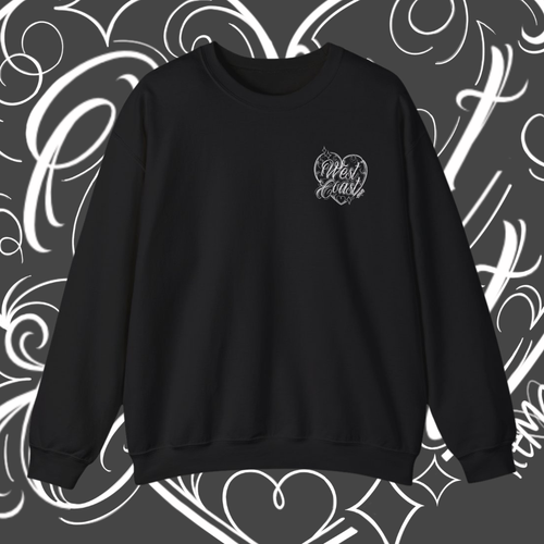 “West Coast” Crewneck Sweatshirt