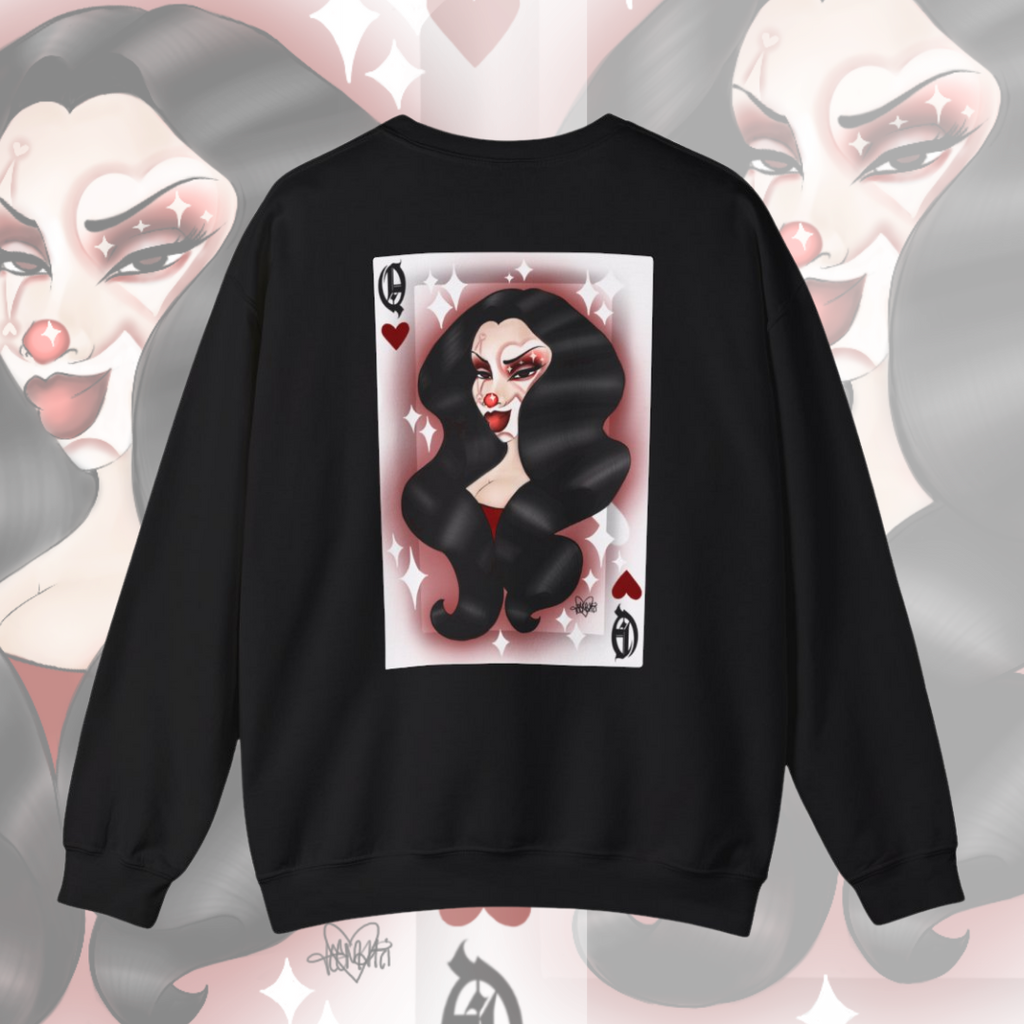“Queen of Hearts” Crewneck Sweatshirt